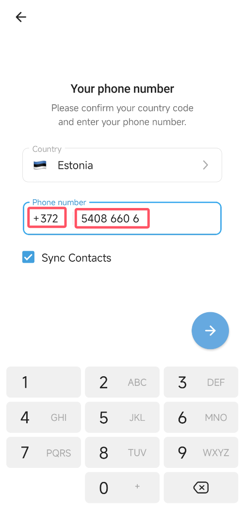 Telegram注册输入手机号界面，Telegram隐私保护设置